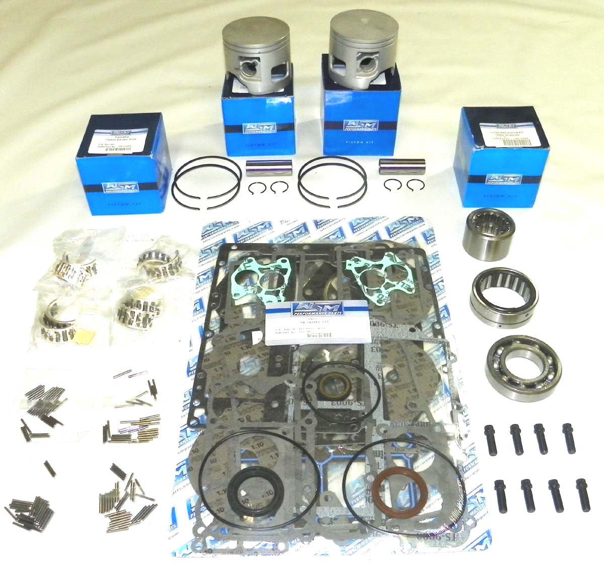  WSM Yamaha 115 / 130 Hp V4 Power Head Rebuild Kit 100-270-10,  6G5-11642-00-93