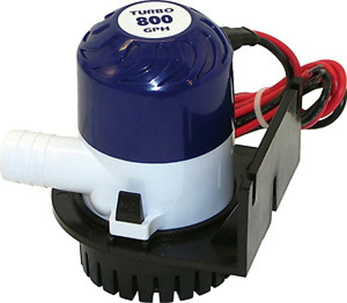 BOATER SPORTS - BILGE PUMP: AUTOMATIC 800 GPH - NOTE: 3/4 INCH HOSE - 57420